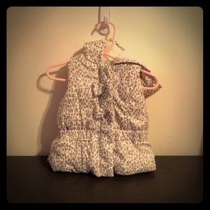 Little me puffy vest